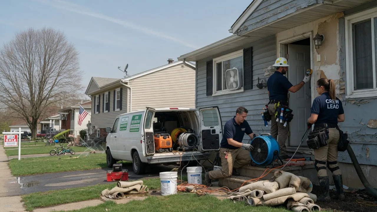 Flood Cleanup in Norvelt, PA near me